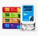 MOJO Energy 50mg Caffeine Pouches, Variety Pack, 15 Pouches, 5-Pack | Flavors: Peach Watermelon, Blue Raspberry, Mint, Tropical Punch and Sour Apple