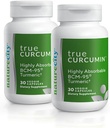 NatureCity True- Curcumin Gurmeric Supplementet 124; Non- GMO Tumerisk og Curcumin 500mg Curcumin Kapsler Vitamin Kosttilskud 124; Op til 700% stigning i Absorption (60 dages forsyning)