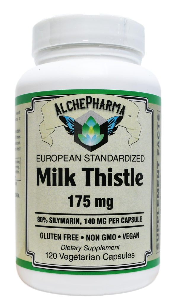 Milk Thistle Extract-Plus 175 Mg, Capsules.