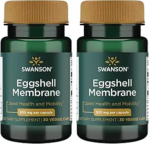 Swanson Eggshell Membrane 500 mg 30 Veg Caps (2 Pack)