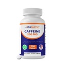 Vitamatic Caffeine Pills 200mg per Serving, 250 Vegetarian Tablets - 2 Pack