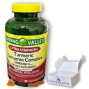 Turmeric Curcumin 1000 mg- Complex Extra Strength 90 softgels (Pack of 1), Boxed by Fusion Shop Store