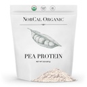 NorCal Organic - Premium Pea Protein Isolate - 100% Vegansk og Økologisk - UNFLAVORED - 2 pounds (Pack of 1) - 35 Servering