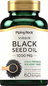 Piping Rock Black Seed Oil Softgel Capsules