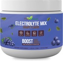 Elektrolyte Powder - Forfriskende workout Recovery Electrolytes, Sugar Free, Gluten Free & Vegan, Pure Keto & Paleo Hydration Beverage, Immun Boosting Vitamin (198 Bedste, Grape)