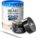 Shilajit af Pure Hialyan Shilajit ®, Grade A Himalayan Soft Resin, Energy & Immunsupport, Natural Source of Fulvic Acid & 85 + Trace Minerals Supplement for mænd og kvinder (50ml / 1,5 fl oz)