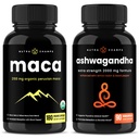NutraChamps Maca og Ashwagandha Bundle