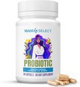Mama's Select Prenatal Probiotics for Pregnant Women – Pregnancy, Postnatal & Postpartum Support – Aids Lactation, Breastfeeding, Digestion, Morning Sickness, Baby Microbiome – 30 Capsules