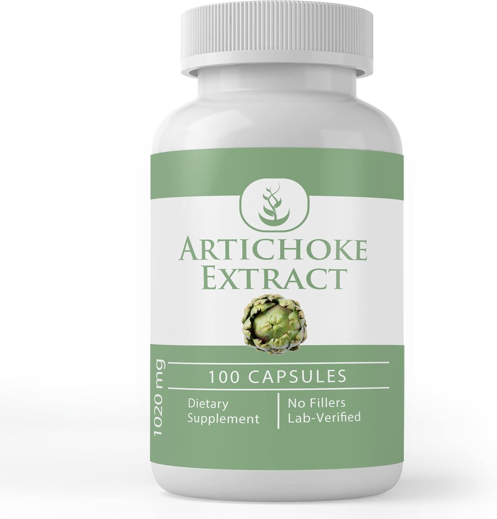 PURE ORIGINAL INGREDIENTS Artichoke Extract (100 Capsules) Always Pure, No Additives Or Fillers, Lab Verified