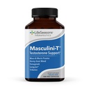 LifeSeasons Masculini- T - Testosteron Support - Forbedrer mentale og fysiske aspekter af seksuel og atletisk ydeevne - Understøtter normal erektil funktion - Forbedre Libido - 180 kapsler
