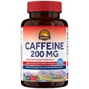 Vitalitown Caffeine Pills 200 mg, Sustained Energy Production Supplement, No Crash or Jitters, Alertness & Clarity Without Drowsiness, Caffeine Anhydrous Boost for Men & Women, Once Daily, 60 Capsules