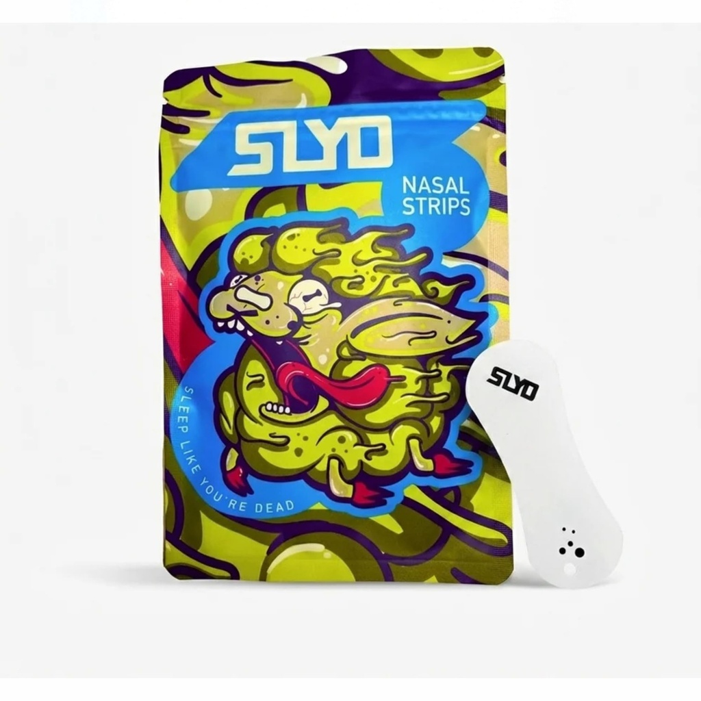 SLYD Nasal Strips 35 Pack, Premium Extra Strength, Medical Grade Adhesive for Snoring Relief, Better Sleep, Workouts, Nasal Congestion, Increased Airflow and Energy (35 Count) (White)