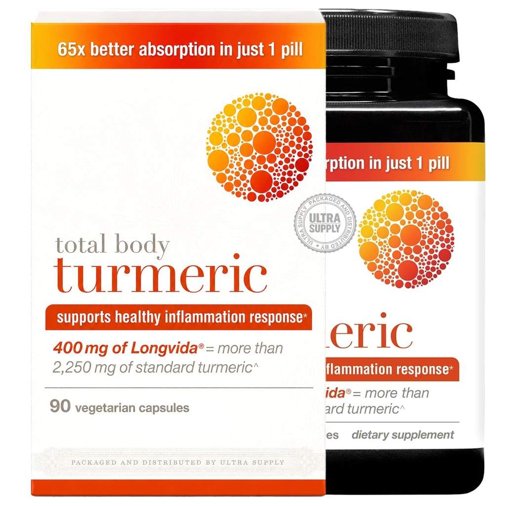 Total Body Turmeric | Enhanced Absorption 90 Count