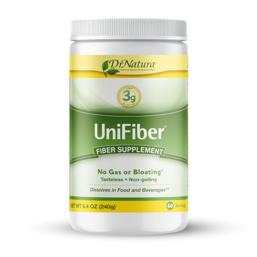 Dr. Natura® Unifiber, Natural Fiber Supplement, 8.4-Ounce.