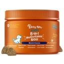 Zesess Paws Hund Multivitamin, Chewable Hund Vitaminer og Kosttilskud til Hip & Joints, Hud & Coat, Omega 3 Fish Oil til hunde - Puppy Multivitamin - kylling Puppy Bites- 90ct
