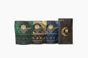 Koa Kava Premium-prøvesæt: Medium Grind Tongan, Vanuatu Waka og Fijian Waka Kava Powder