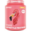 BIRDMAN Fitmingo Vegan Protein Powder med Inositol, Collagen Boostere, Hyaluronsyre og Vitaminer Medicine 124; Lav Carb, Dairy Free, Lactose Free, Low Calorie Medical 124; 23g Plant Based Vanilla Protein Powder