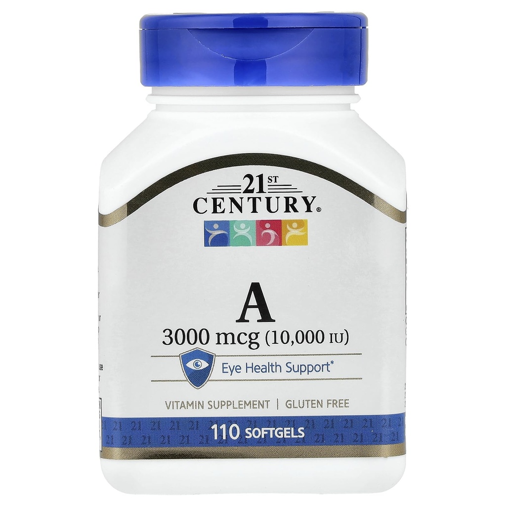 21. Century A 10.000 I.U. Softgels, 110 Greve