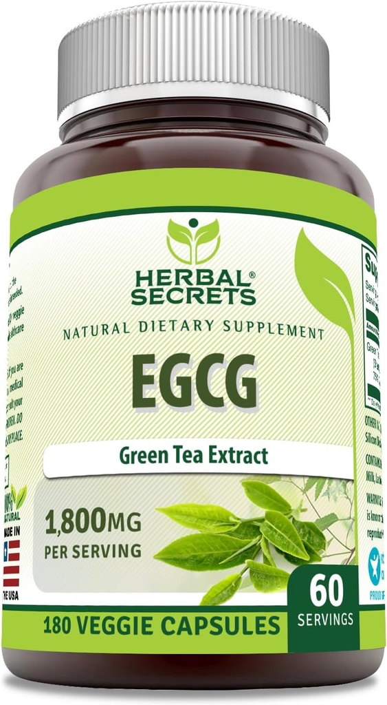 Urtehemmeligheder EGCG Green Tea Extract 1800 Mg Per Serving