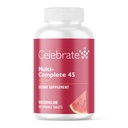 Fejre Vitamin Multi- Komplette Chewables, 45mg Jern - Daily Bariatric Multivitamin for Sleeve Gastrektomi og Gastric Bypass Kirurgi Patienter - Essentielle Vitamin & Minerals - Melon (180 tabletter)