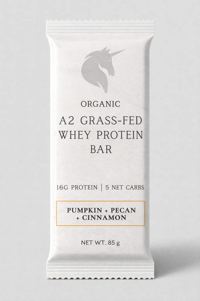 Organic A2 Whey Protein Bar (Pumpkin)