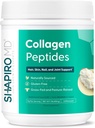 Shapiro MD hårvækst Eksperter Collagen Peptider pulver, Collagen pulver supplement til hår, hud, negle og fælles støtte, I & III Hydrolyzed Collagen for Easy Absorption, 11g Collagen - 16 oz.