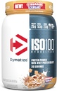 Dymatisere ISO100 Whey Protein Powder Isolate, kanel cereal, 25g protein, 5,5g BCAA, mindre end 120 Cal., Gluten Free, 1g fedt, 1g sukker, 2g Carb (20 Servere)