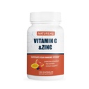 Vitamin C 1000mg med zink, Rose HIPS og Citrus Bioflavonoider, immuntilskud Antioxidanter Beskyttelse, 120 Kapsler