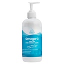 Wild-fanget Omega 3 Fish Oil til hunde & katte, flydende EPA DHA supplement til hud, Coat, Joints & Heart, Low- Odor Omega 3 Drops til små hunde Breeds & katte med Itchy Hud, 16 oz