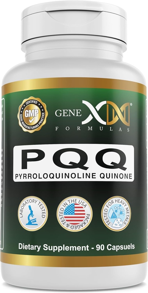 Genex Formulas 20mg PQQ Pyrroloquinoline Quinone (90 kapsler)