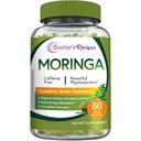 Doctor's Recipes Moringa, Complete Green Superfood, Natural Antioxidant Support, Non-GMO, 60 Vegan Caps, No Caffeine Soy Gluten
