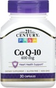 21. Century Co Q10 400 mg Veg Capsules, 30 Count