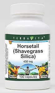 Horsetail (Shavegrass Silica) - 450 mg (100 Capsules, ZIN: 511334) - 3 Pack