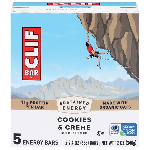 12Z CLIF COOKIES & CREME 5PK