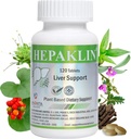 Hepaklin - Herbal Lever Detox & Support Formel for Sundhed, 120 Tabs