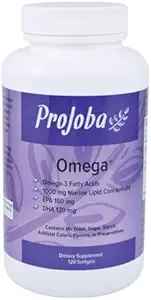 PROJOBA OMEGA 3 Essentielle fedtsyrer, EPA og DHA - 120 CAPS
