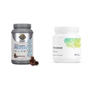Garden of Life Organic Vegan Sport Protein, BCAAs, Creatine Monohydrate Amino Acid Powder, Plant Protein Powder for Muscle Growth and Energy, Thorne - 19, 90 Servings
