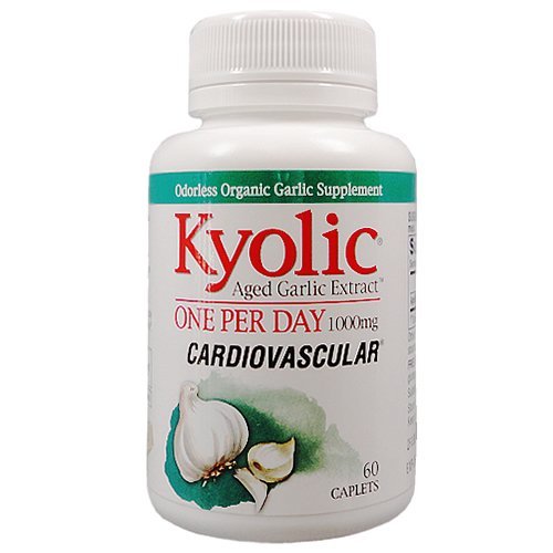 Kyolsk aged hvidløg Uddrag én per dag, 60 kapsler, 1000 mg, Fra Wakunaga