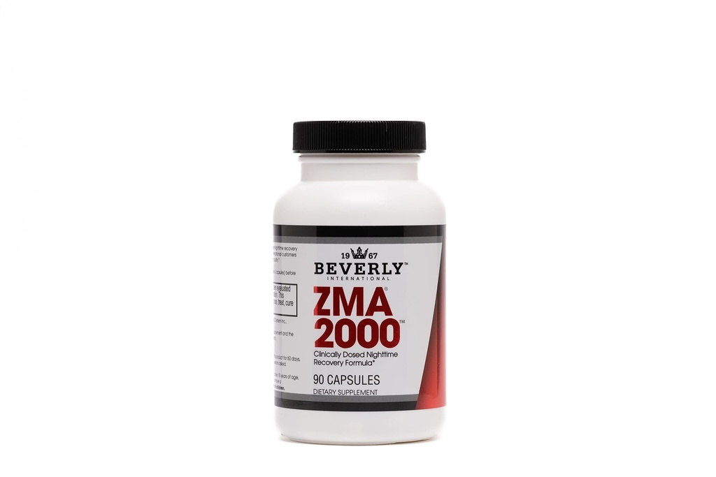 Beverly International ZMA 2000, 90 kapsler. BI 's Formulering er designet til at forbedre muskelstyrke, Endurance, immunsystem support og inddrivelse Post Training. Zinkmagnesiumaspartat + vitamin B6