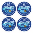 Teaza Herbal Energy Pouches, Alternative Snuff and Healthy Dip, Caffeine Free Tobacco Free Chew Premium Crisp Minty Flavor - Cool Mint Chill (4 Pack)