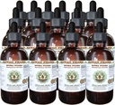 Muira Puama Alkohol- Free Liquid Extract, Organic Muira Puama (Ptychopetalum Olacoides) Glycerit Natural Herbal Supplement, Hawaii Pharm, USA 15x4 oz