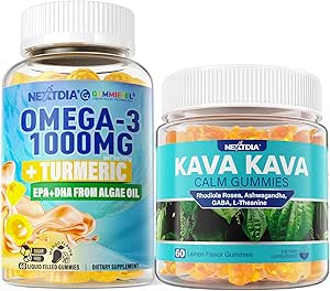 Omega3 + gurkemeje, Kava rolig gummies