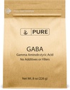 Pure Original Ingredienser Gamma Aminosmørsyre (GABA) Pulver (8 oz) Altid Pure, Ingen Fillers eller Tilsætningsstoffer, Lab Verified