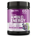 Optimum Nutrition Amino Energy - Pre Workout with Green Tea, BCAA, Amino Acids, Keto Friendly, Green Coffee Extract, Energy Powder - Concord Grape, 65 Servings (Packaging May Vary) (Pack of 6)