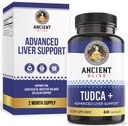 Tudca 500 mg, 60 kapsler (Tauroursodeoxycholsyre) - Bile Salts Leverstøtte supplement, Natural Bitter Taste- Vegan Friendly, Non GMO, Gluten Free Capsules by Ancient Bliss