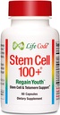Stem Cell 100 +: Multi- Pathway Anti- Aging & Foryngelse Supplement Understøtter Stem celler, Telomeres, Longevity Genes, Vaskulære kredsløb, Neurale funktion, Autophagy, og mere