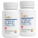Xtendlife Xtend-Quinol CoQ10 Ubiquinol Supplement for Heart Health, Cellular Energy, and Healthy Aging - with 100mg Ubiquinol and 50mg GG (Geranylgeraniol)-4 Month Supply (Pack of 2)
