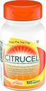 Citrucel Methylcellulose Fiberkapsler til lejlighedsvis Obstipation Relief, Orange Flavor - 1 Tælling