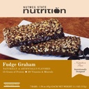 Nutmeg State Nutrition High Protein Bars, 7 Servings Per Box (1 Box (7 Servings), Fudge Graham)