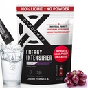CardoMax Energy Drink Mix Packets – 200 MG Liquid Caffeine Pre-Workout with BCAAs – Sugar-Free, Zero Calorie, Vegan, Keto – 15 Liquid Stick Packs, Grape